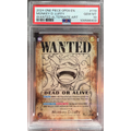 ONE PIECE MONKEY D. LUFFY WANTED ALTERNATE ART OP-09/119 ENG PSA 10