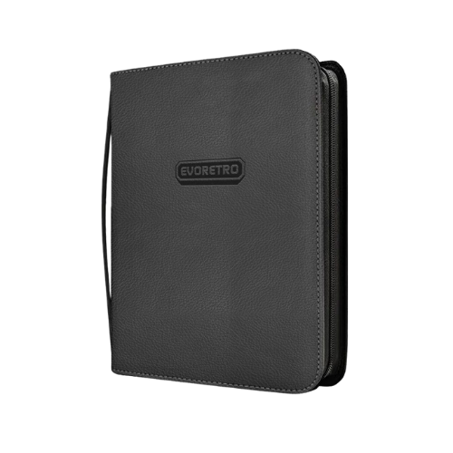 EVORETRO ALBUM PREMIUM TOPLOADER BLACK 216 CARDS