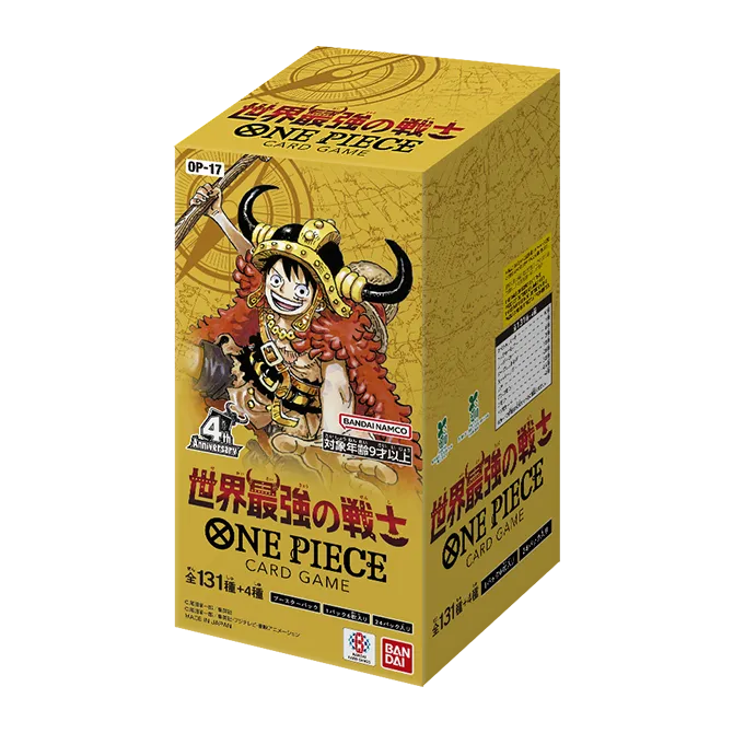 PREORDER ONE PIECE OP-17 JAP CASE 12 BOX