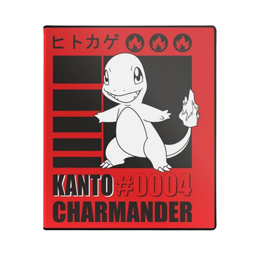 POKEMON ALBUM 4 TASCHE LIMITED EDITION KANTO #004 CHARMANDER