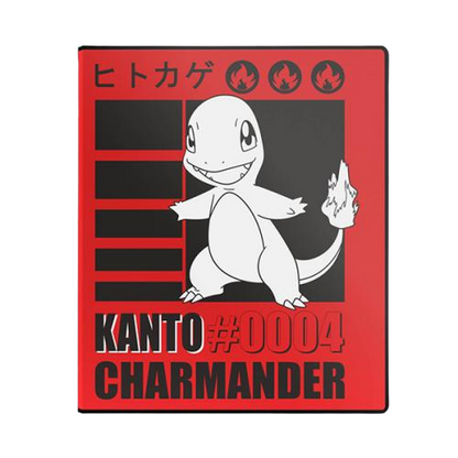 POKEMON ALBUM 4 TASCHE LIMITED EDITION KANTO #004 CHARMANDER