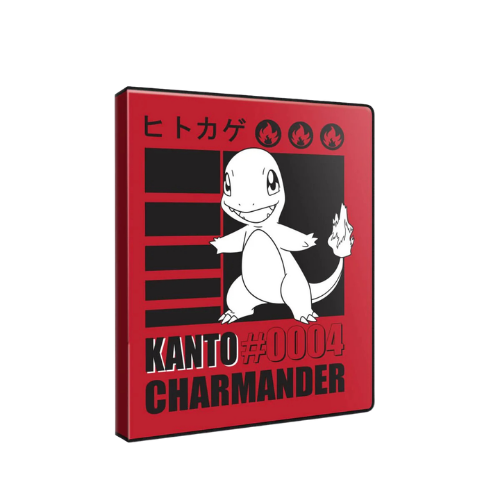 POKEMON ALBUM 9 TASCHE LIMITED EDITION KANTO #004 CHARMANDER