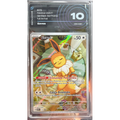 POKEMON EEVEE #173 FULL ART FOIL S&V BLACK STARS PROMO ITA AIGRADING 10