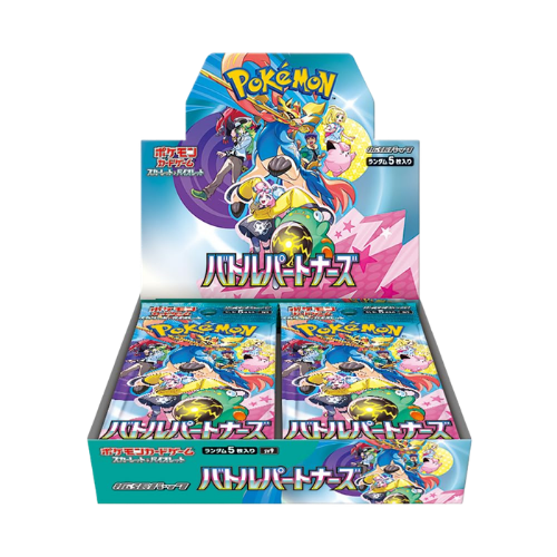BATTLE PARTNERS SCARLET E VIOLET DISPLAY 30 BUSTE (JP)