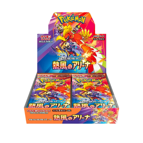 HEAT WAVE ARENA SCARLET E VIOLET DISPLAY 30 BUSTE (JP)