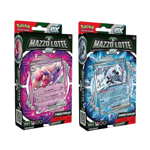 POKEMON MAZZO LOTTE EX TINKATON EX & CHIEN-PAO EX