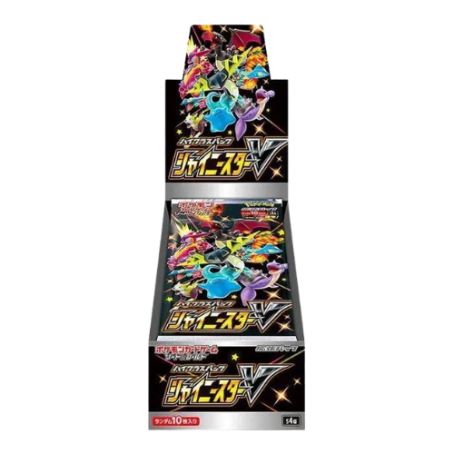 SWORD & SHIELD SHINY STAR V DISPLAY 10 BUSTE (JP)