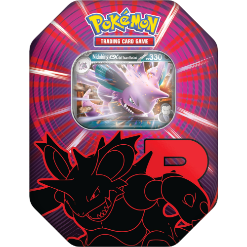 POKEMON TIN THE GLORY OF TEAM ROCKET NIDOKING EX (IT)