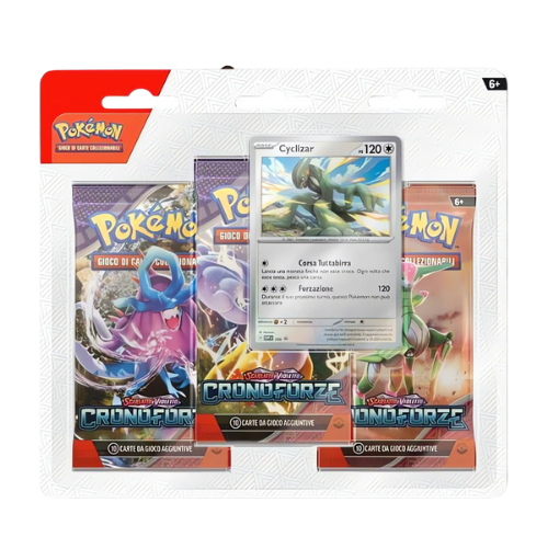 SCARLATTO E VIOLETTO CRONOFORZE BLISTER 3 PACKS PROMO CARD CYCLIZAR (IT)