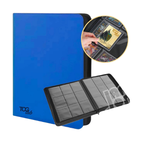 TCG LAB ALBUM 9 POCKET TOPLOADER 252 CARDS BLUE