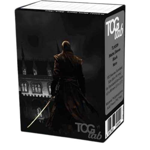 TCG LAB SLEEVES PROFESSIONAL 100pz BLACK COLOR