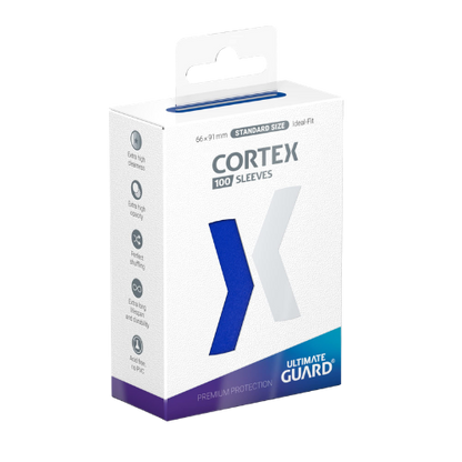 Ultimate Guard Cortex Sleeves Standard Size Blue 100pz