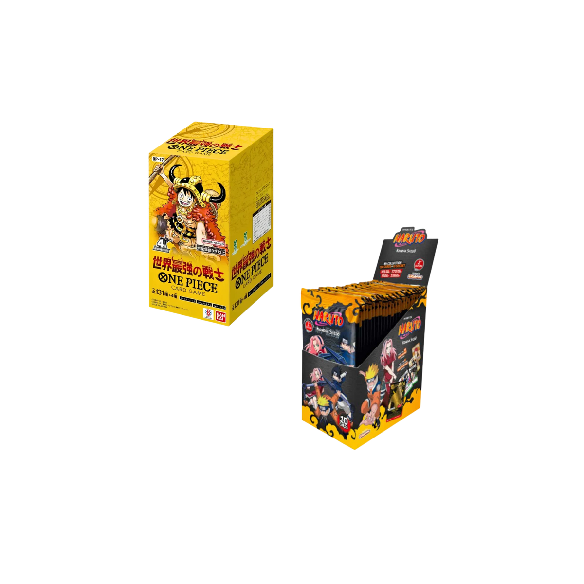 BUNDLE BOX OP17 JAP+ BOX NARUTO KONOHA SHIDO 2°ED