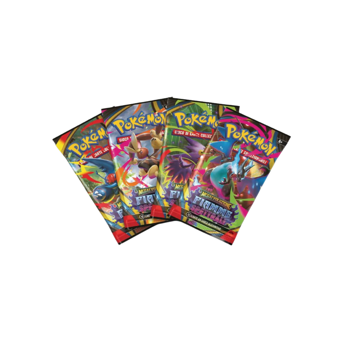 BUNDLE 10 BUSTE FIAMME SPETTRALI
