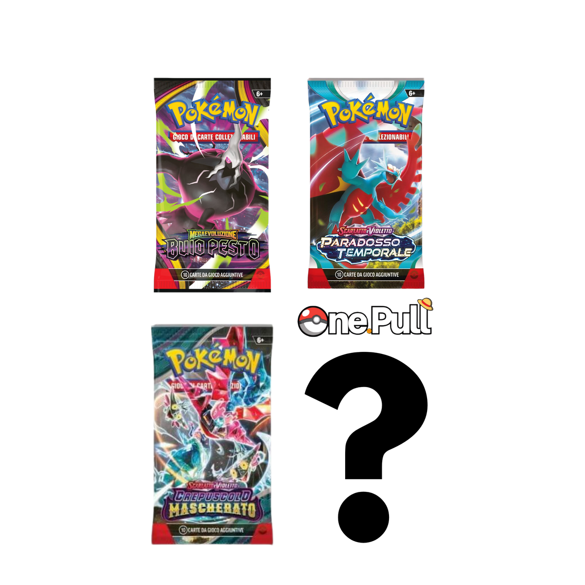 BUNDLE 4 PACK POKEMON ITA