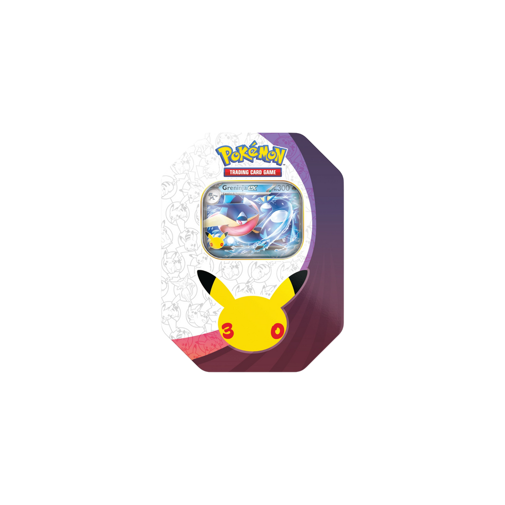 POKÉMON 30° ANNIVERSARIO – TIN DA COLLEZIONE SYLVEON-EX & GRENINJA-EX